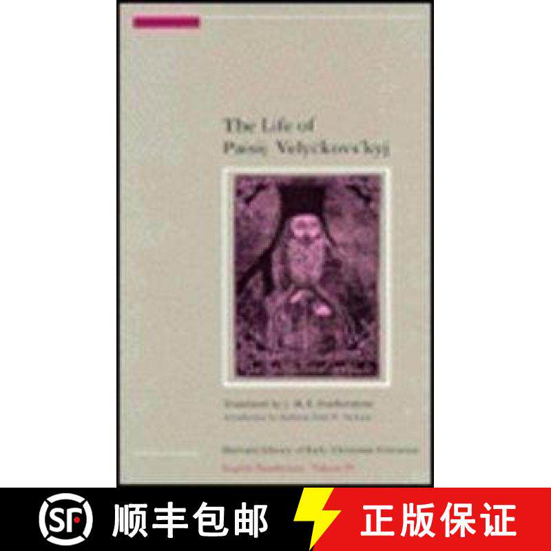【3-4周达】精装 The Life of Paisij Velyčkovs'kyj [9780916458362]