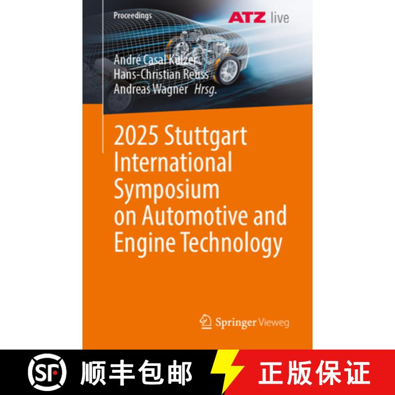 【3-4周达】2025 Stuttgart International Symposium on Automotive and Engine Technology [9783658485511]