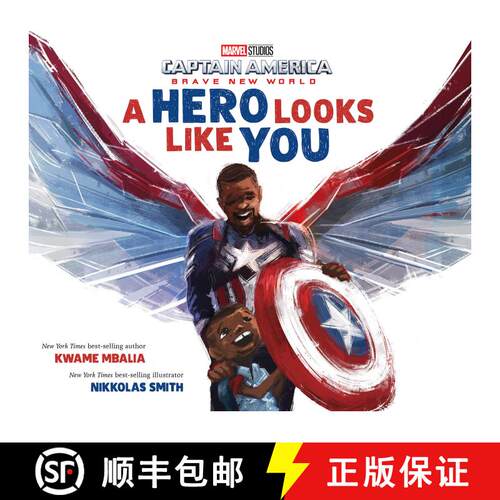 【3-4周达】精装 Captain America: Brave New World: A Hero Looks Like You [9781368098083]
