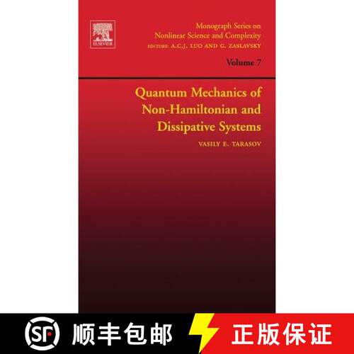 【3-4周达】精装 Quantum Mechanics of Non-Hamiltonian and Dissipative Systems: Volume 7 [9780444530912]