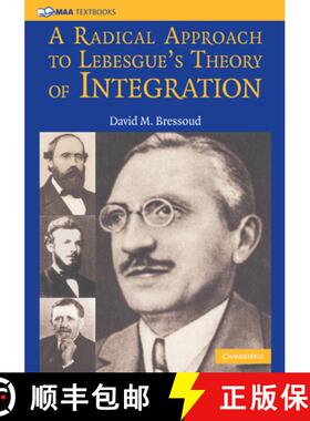 【3-4周达】Radical Approach to Lebesgue's Theory of Integration: - A Radical Approach to Lebesgue's T... [9780521884747]