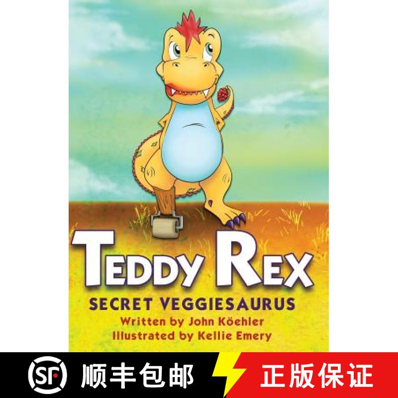 【3-4周达】Teddy Rex: Secret Veggiesaurus [9781633933538]