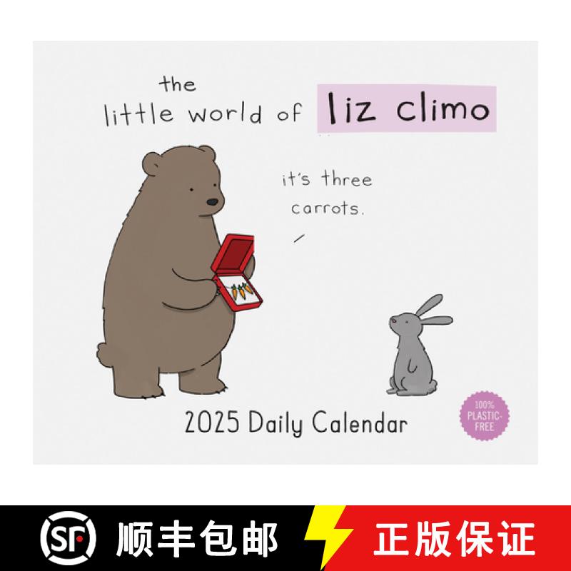 【3-4周达】Little World of Liz Climo 2025 Daily Calendar [9781797229942]