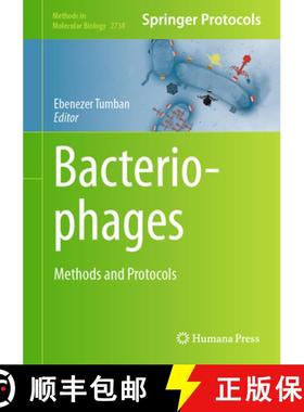 【3-4周达】Bacteriophages: Methods and Protocols [9781071635483]