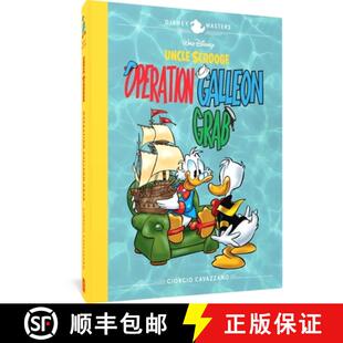 Disney Scrooge Walt Vol. 9781683967644 Masters 4周达 Galleon Operation Uncle Grab