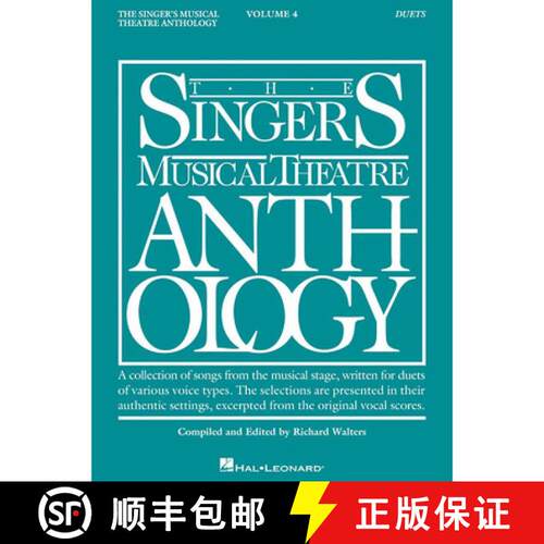 【3-4周达】The Singer's Musical Theatre Anthology: Duets - Volume 4: Book Only National Federation of... [9781495094859]