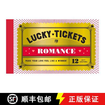 【3-4周达】Lucky Tickets for Romance: 12 Gift Coupons [9781797205359]