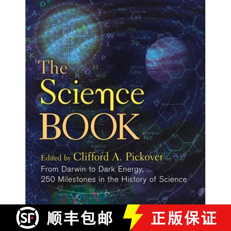 【3-4周达】The Science Book: From Darwin to Dark Energy, 250 Milestones in the History of Science [9781454930068]