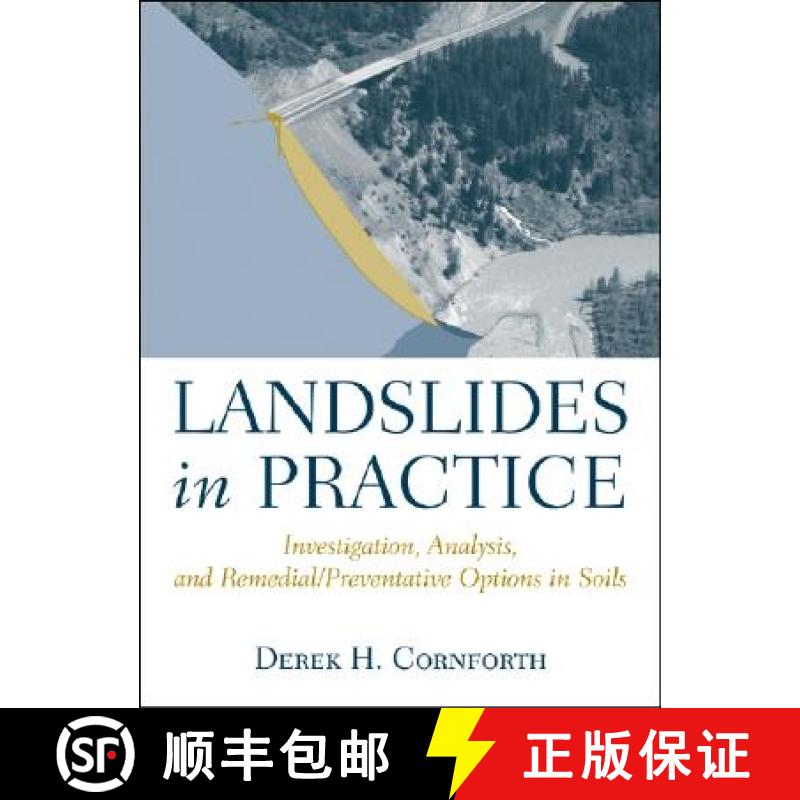 【3-4周达】Landslides In Practice: Investigation, Analysis, And Remedial/Preventative Options In Soil... [9780471678168]
