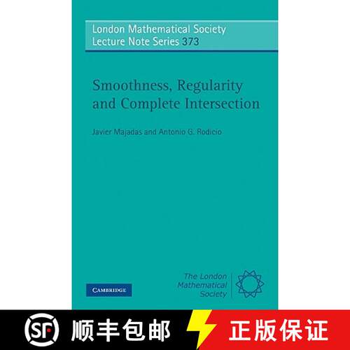 【3-4周达】Smoothness, Regularity and Complete Intersection: - Smoothness, Regularity and Complete In... [9780521125727]