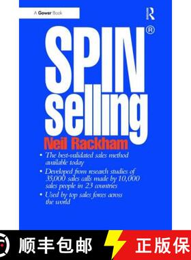 【3-4周达】SPIN-SELLING, RACKHAM [9781138465954]