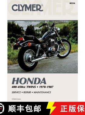 【3-4周达】Honda CB/CM400-450 & CMX450 Motorcycle (1978-1987) Service Repair Manual [9780892872343]