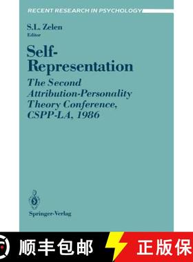 【3-4周达】Self-Representation : The Second Attribution-Personality Theory Conference, CSPP-LA, 1986 [9780387968629]