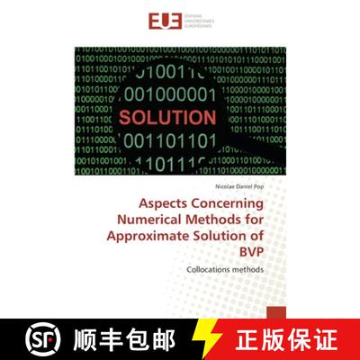 预订 Aspects Concerning Numerical Methods for Approximate Solution of BVP [9783330866454]