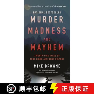 【3-4周达】Murder, Madness & Mayhem: Twenty-Five Tales of True Crime and Dark History [9781443476607]