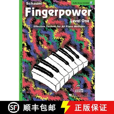 【3-4周达】Fingerpower - Level 1: Book/Online Audio [9781936098927]