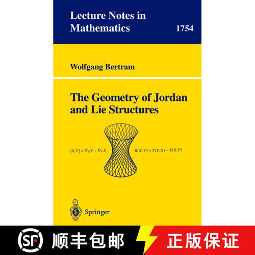 【3-4周达】The Geometry of Jordan and Lie Structures [9783540414261]