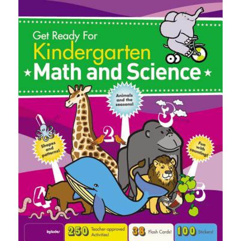 预订 get ready for kindergarten: math and. [9781579128302]