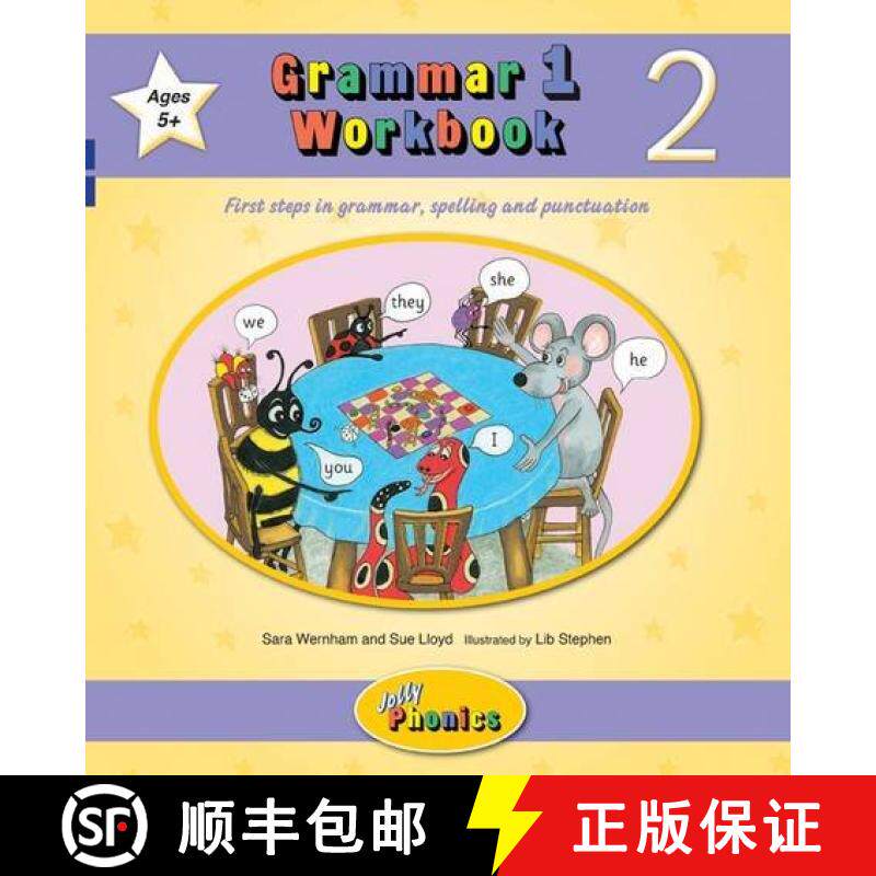 【3-4周达】Grammar 1 Workbook 2 : In Precursive Letters (British English edition) [9781844144587]