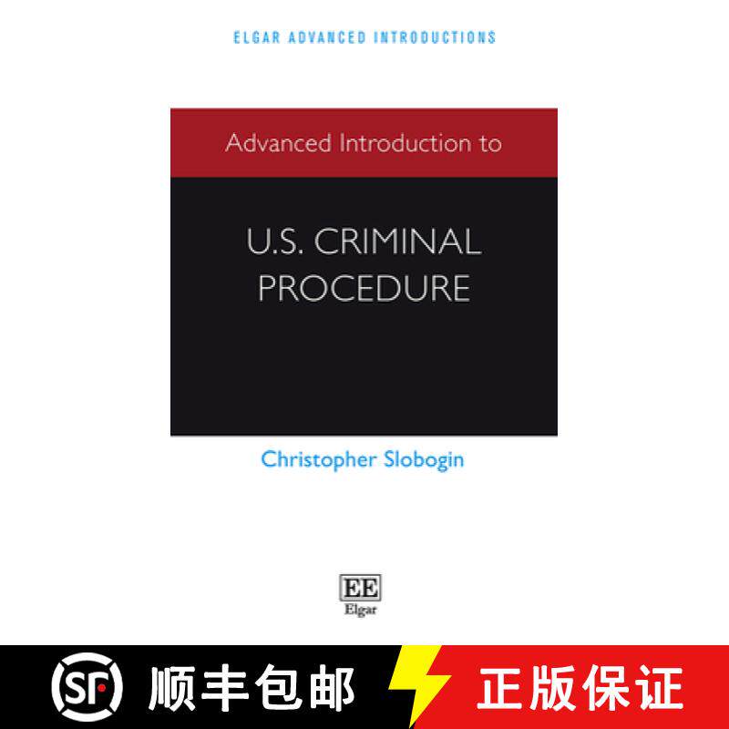 【3-4周达】Advanced Introduction to U.S. Criminal Procedure [9781839101656]
