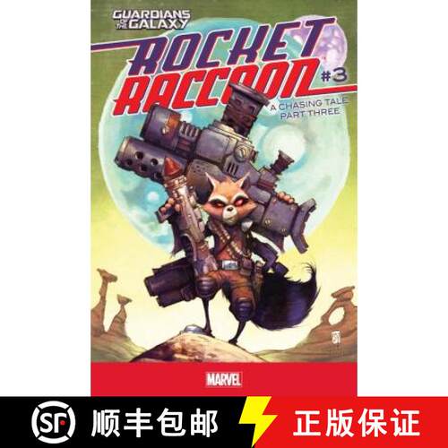 【3-4周达】精装 Rocket Raccoon #3: A Chasing Tale Part Three [9781532140860]
