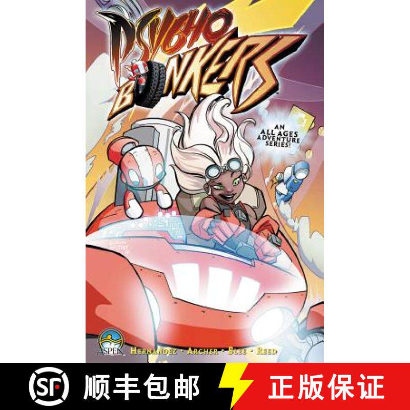【3-4周达】Psycho Bonkers, Volume 1: Full Throttle [9781941511053]