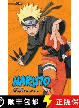 【3-4周达】Naruto (3-In-1 Edition), Vol. 10, Volume 10: Includes Vols. 28, 29 & 30 [9781421564746]