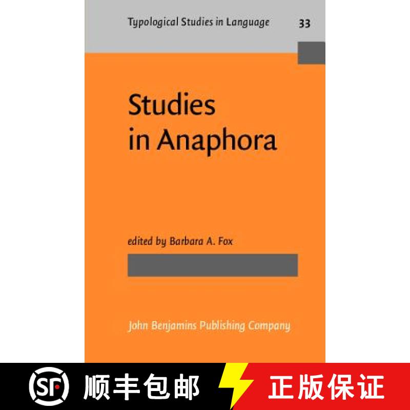 【2-3周达】Studies in Anaphora [9789027229281]