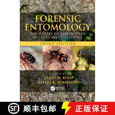【3-4周达】Forensic Entomology: The Utility of Arthropods in Legal Investigations, Third Edition [9780815350200]