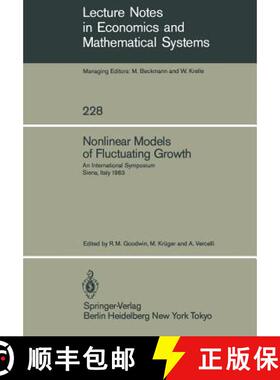 【3-4周达】Nonlinear Models of Fluctuating Growth: An International Symposium Siena, Italy, March 24-... [9783540133490]