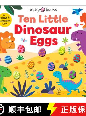 【3-4周达】Ten Little Dinosaur Eggs (Little Squishies) [9781916745360]