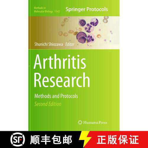 【3-4周达】Arthritis Research : Methods and Protocols (Softcover reprint of the original 2nd ed. 2014) [9781493953936]