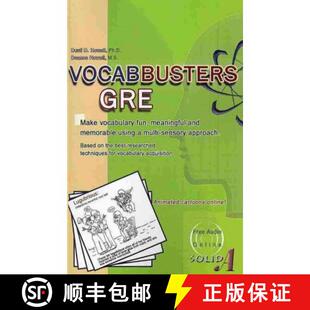 【3-4周达】Vocabbusters GRE: Make vocabulary fun, meaningful, and memorable using a multi-sensory app... [9780967732879]