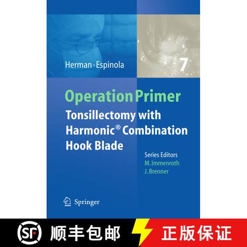 【3-4周达】Tonsillectomy with Harmonic Technology [9783642127472]
