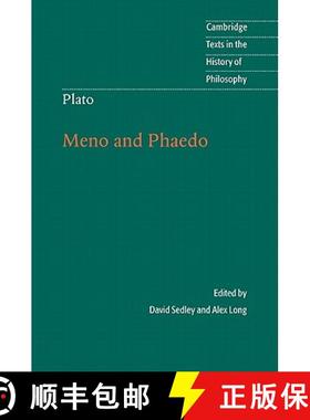【3-4周达】Plato: Meno and Phaedo: - Plato: Meno and Phaedo [9780521859479]