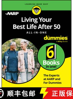【3-4周达】Living Your Best Life After 50 All-In-One for Dummies [9781394236961]