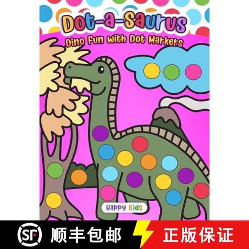 【3-4周达】Dot-a-Saurus: Dino Fun with Dot Markers [9798348178338]