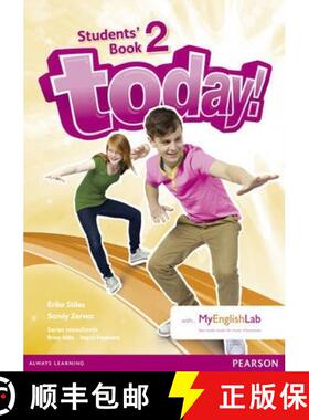【3-4周达】Today! 2 Students' Book and MyLab Pack [9781447972068]