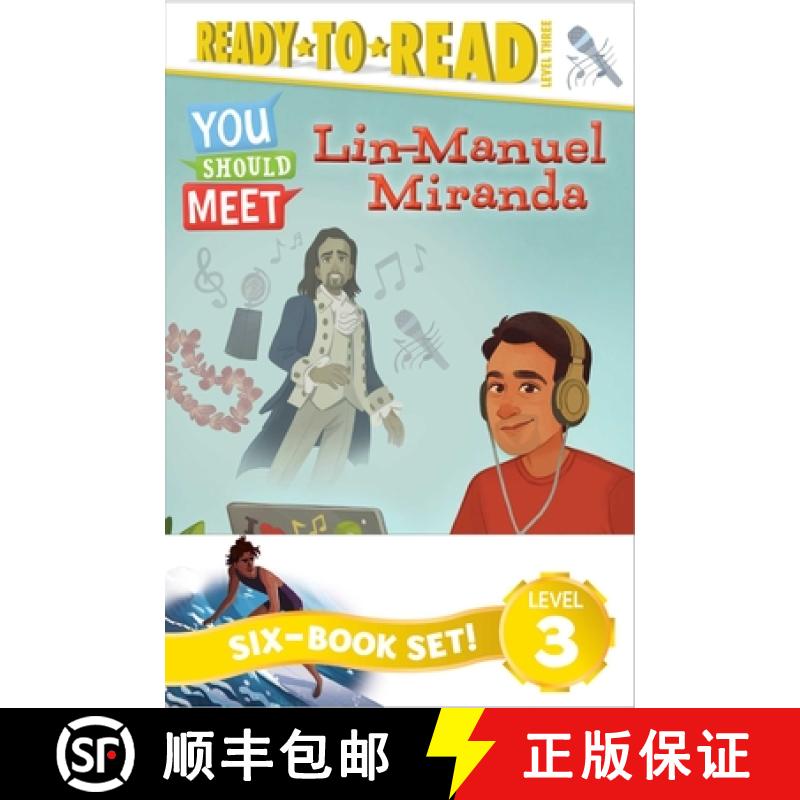 【3-4周达】You Should Meet Ready-to-Read Value Pack 2: Lin-Manuel Miranda; Kids Who Are Saving the Pl... [9781665905695]