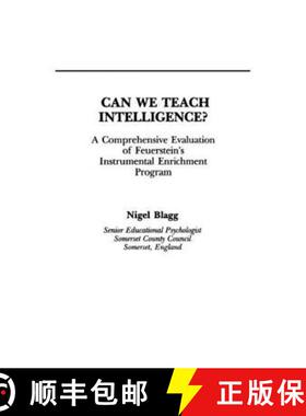 【3-4周达】Can We Teach Intelligence?: A Comprehensive Evaluation of Feuerstein's Instrumental Enrich... [9780805807936]