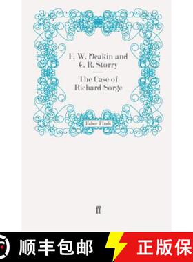 预订 The Case of Richard Sorge [9780571274833]