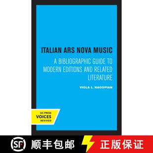 Related Ars Music 预订 Guide and Literature Editions Nova Modern 9780520334700 Bibliographic Italian