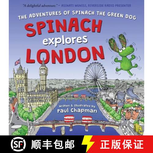 【3-4周达】Spinach Explores London [9781803783307]