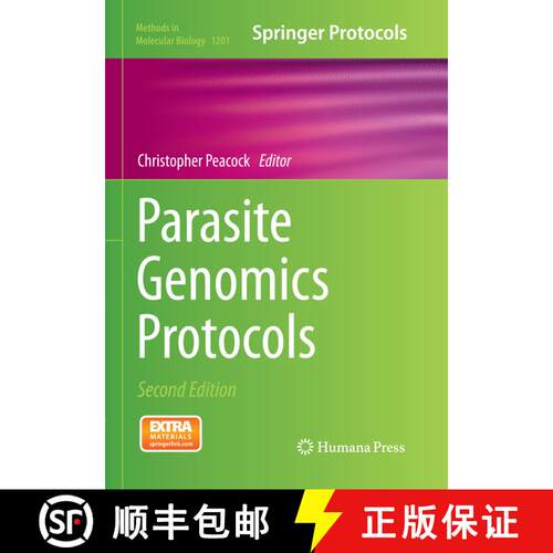 【3-4周达】Parasite Genomics Protocols (Softcover reprint of the original 2nd ed. 2015) [9781493942206]