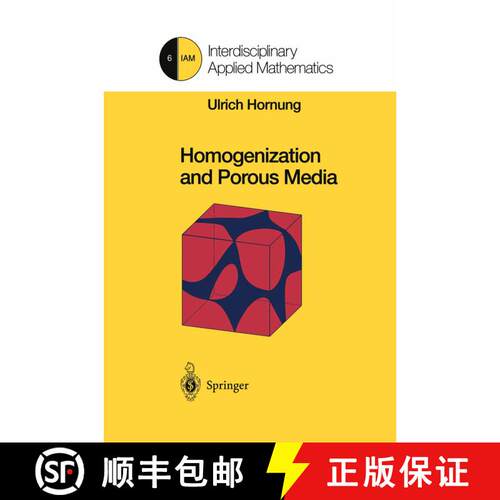 【3-4周达】精装 Homogenization and Porous Media [9780387947860]