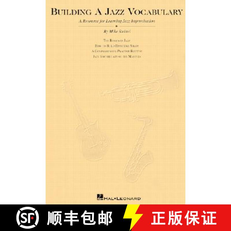 【3-4周达】Building a Jazz Vocabulary: A Resource for Learning Jazz Improvisation [9780793521616]