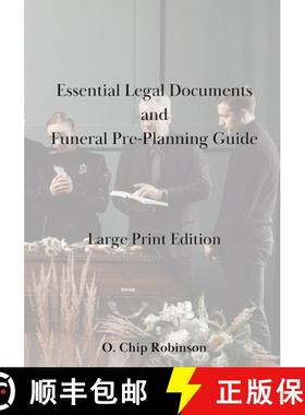 【3-4周达】Essential Legal Documents and Funeral Pre-Planning Kit Large Print Edition [9798348183271]