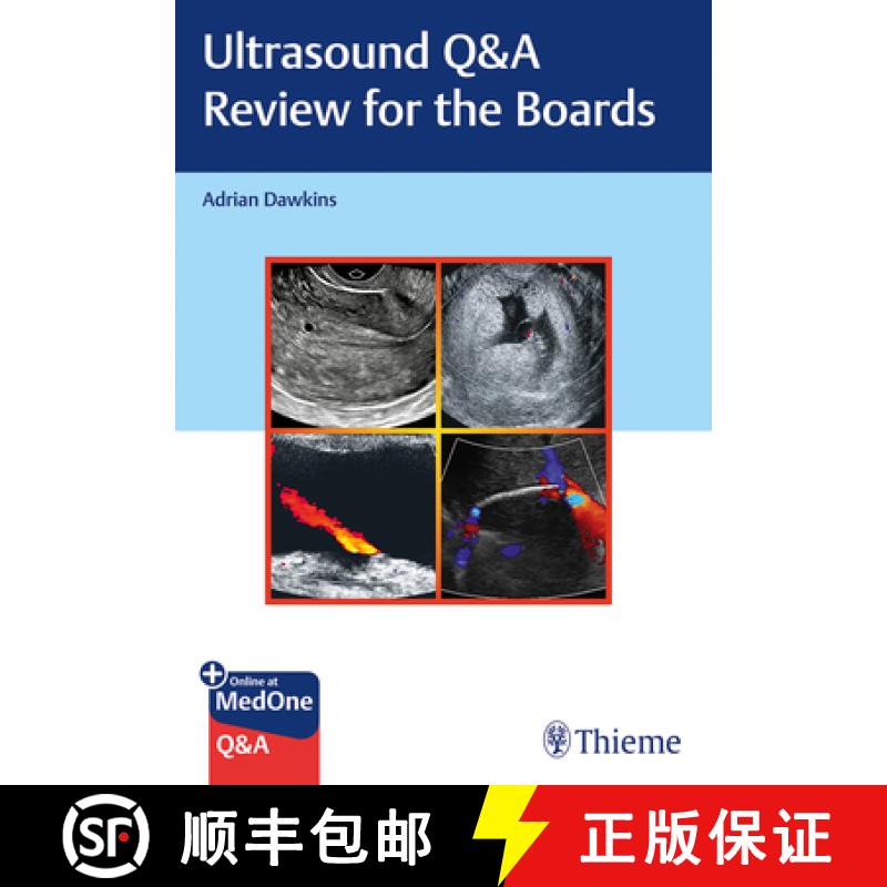 【3-4周达】Ultrasound Q&A Review for the Boards [9781626234857]