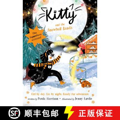 【3-4周达】精装 Kitty and the Snowball Bandit [9780192787606]