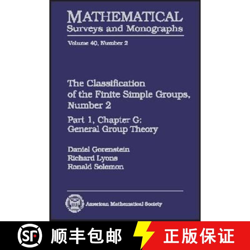 【3-4周达】Classification of the Finite Simple Groups [9780821803905]